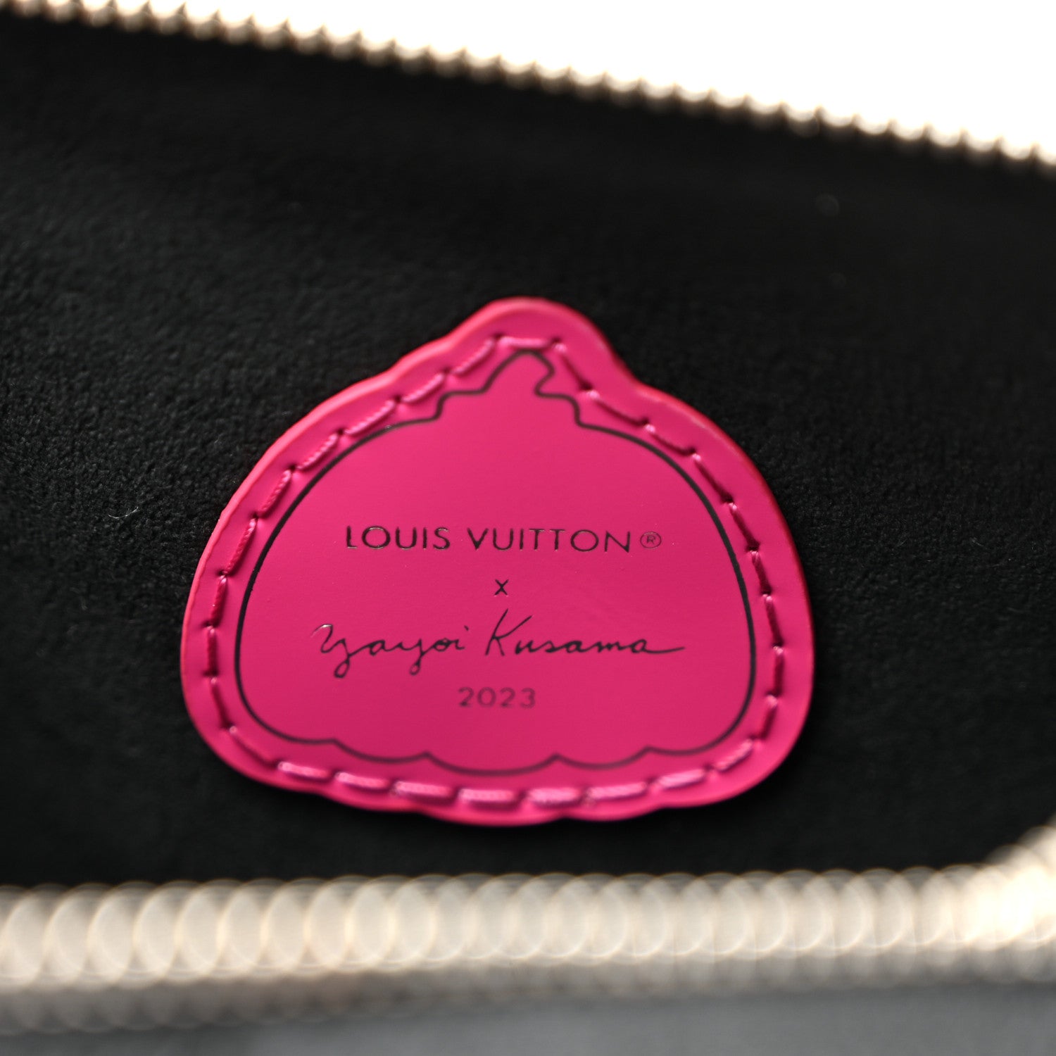 Louis Vuitton LV X YK Empreinte Multi Pochette Accessories Black Fuchsia 7 of 10