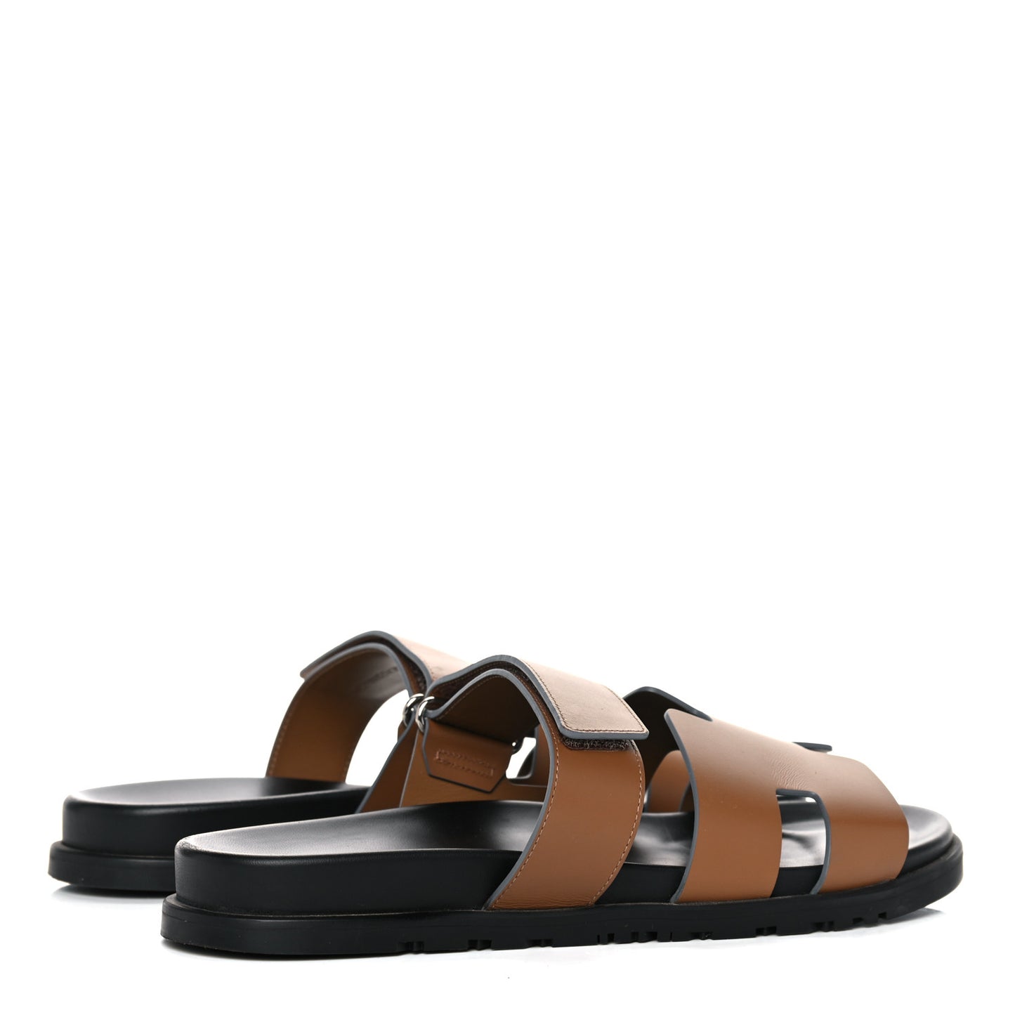 Calfskin Mens Chypre Sandals 43 Gold