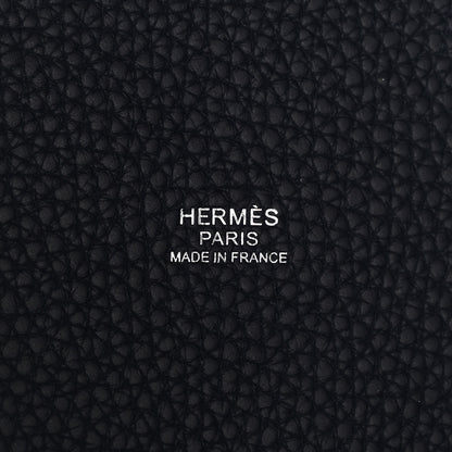 Hermes Taurillon Clemence Picotin Lock 22 MM Bleu Nuit 6 of 11