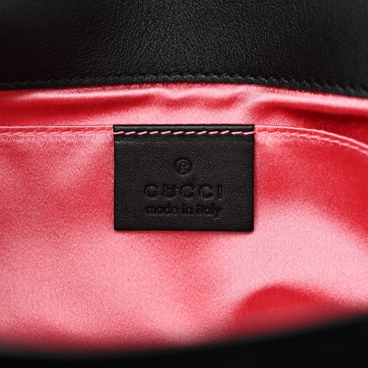 Gucci Velvet Matelasse Mini GG Marmont Shoulder Bag Black 6 of 10