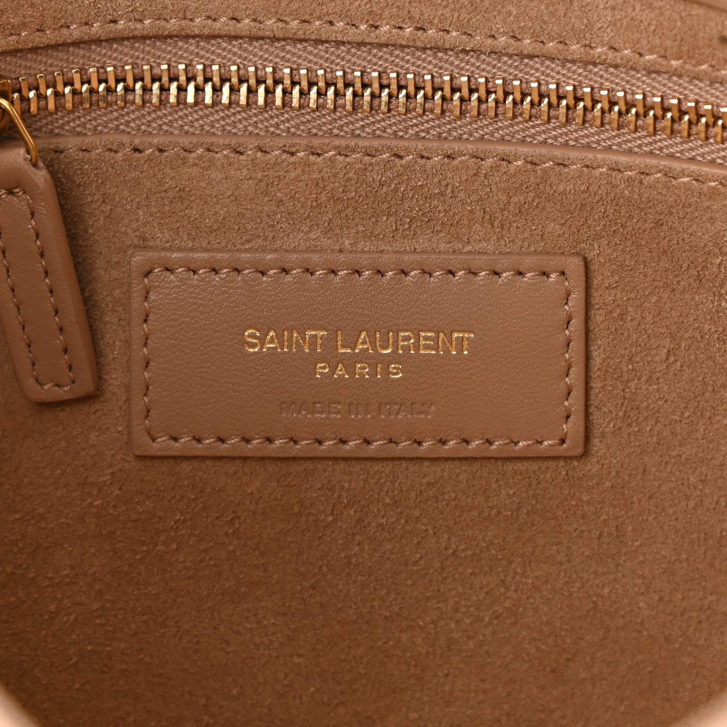 Saint Laurent Smooth Calfskin Le 5 A 7 Hobo Brown 5 of 9