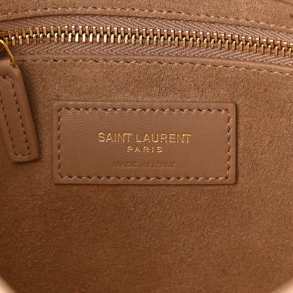 Saint Laurent Smooth Calfskin Le 5 A 7 Hobo Brown 5 of 9