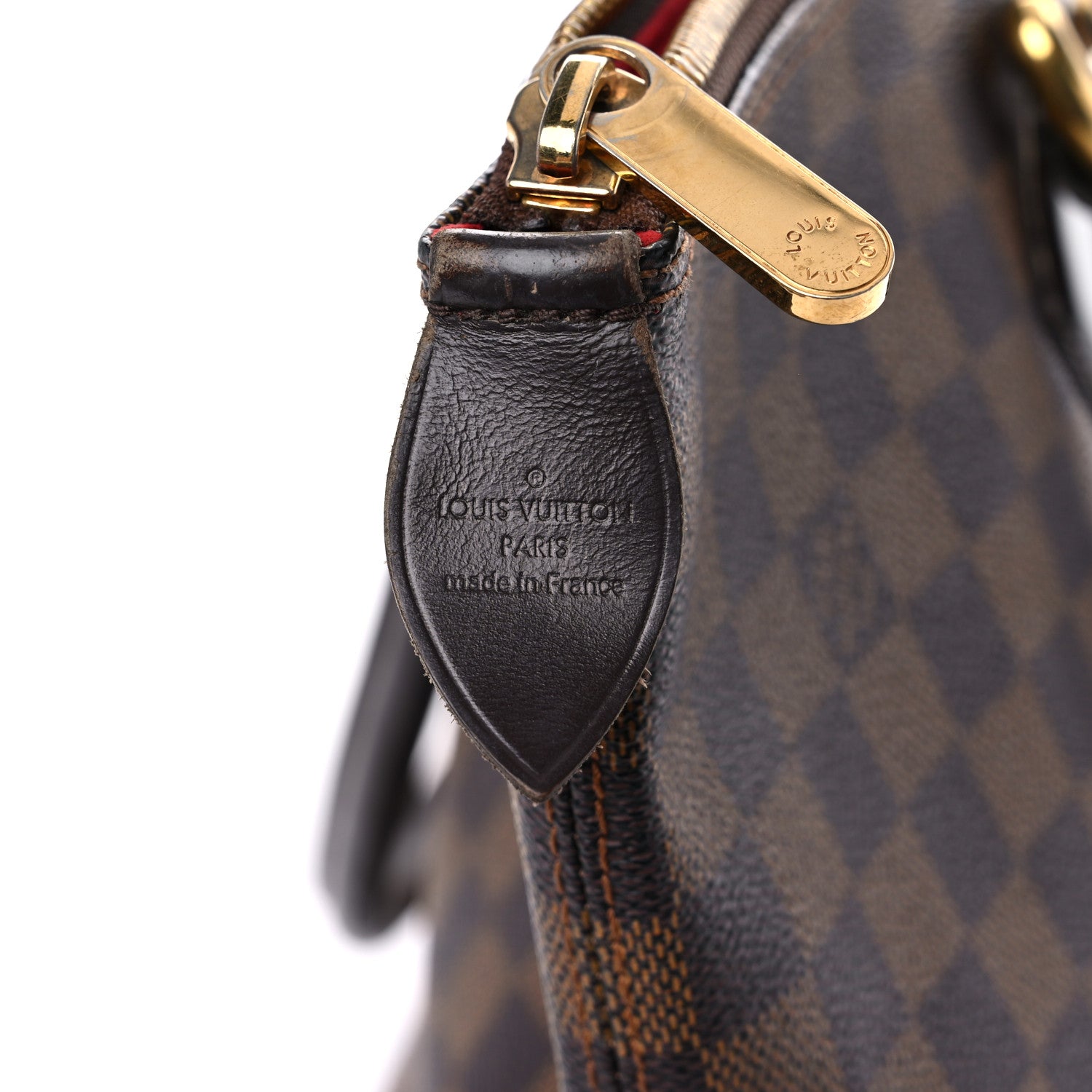 Louis Vuitton Damier Ebene Saleya MM 6 of 16