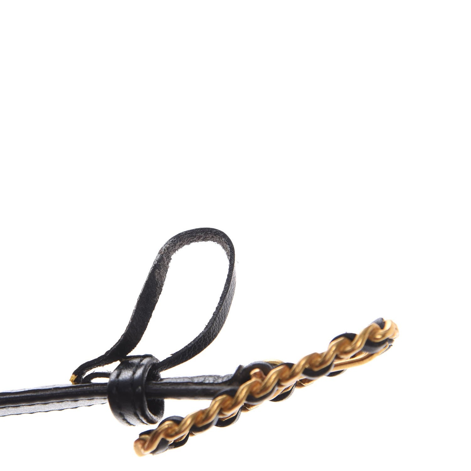 Chanel Lambksin Chain CC Belt 85 34 Black 10 of 12