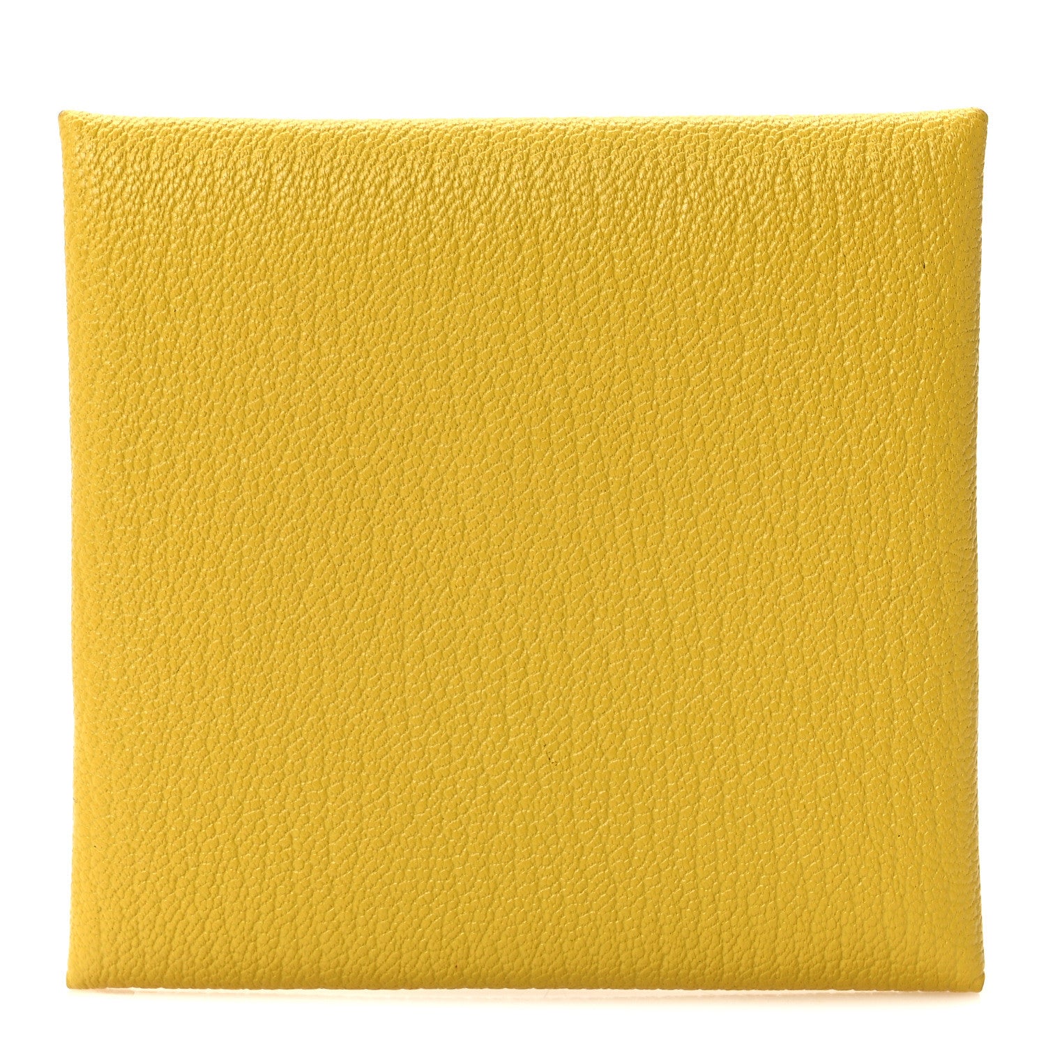 Hermes Chevre Mysore Bastia Coin Purse Jaune de Naples 1 of 8