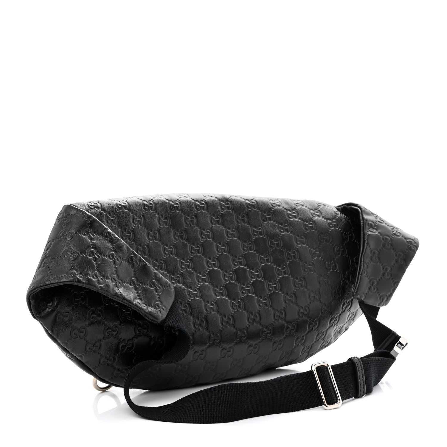 Gucci Guccissima Waist Belt Bag Black 3 of 12