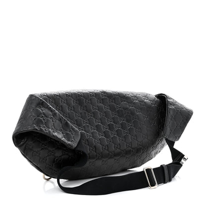 Gucci Guccissima Waist Belt Bag Black 3 of 12