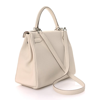 Hermes Togo Kelly Retourne 28 Craie 3 of 11