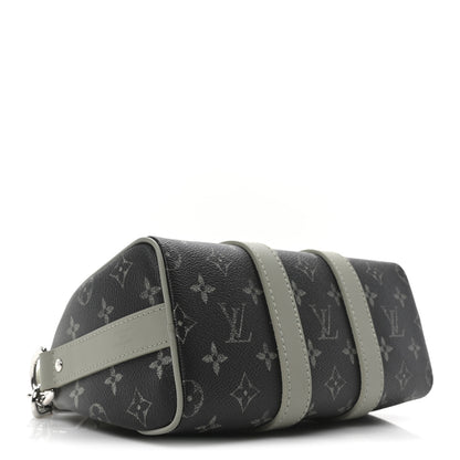 Louis Vuitton Monogram Gradient Keepall Bandouliere 25 Khaki 4 of 9
