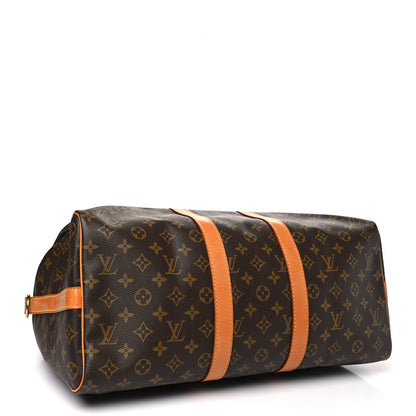 Louis Vuitton Monogram Keepall Bandouliere 45 3 of 10