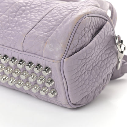 Alexander Wang Pebbled Lambskin Mini Rockie Lavender Rodhium Hardware 9 of 9