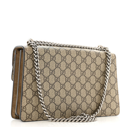 Gucci GG Supreme Monogram Small Dionysus Shoulder Bag Taupe 3 of 11