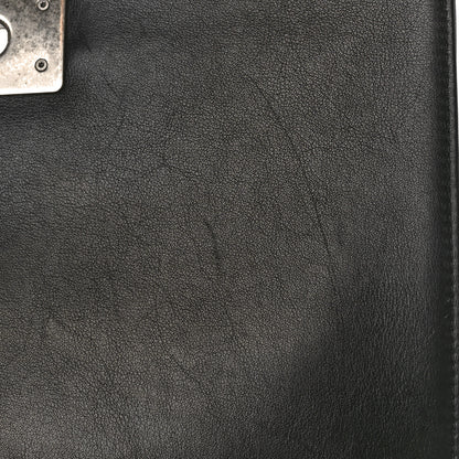 Chanel Lambskin Quilted Medium Boy Flap Black 11 of 11