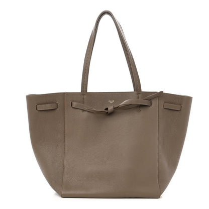 Celine Soft Grained Calfskin Small Belt Cabas Phantom Taupe 1 of 10