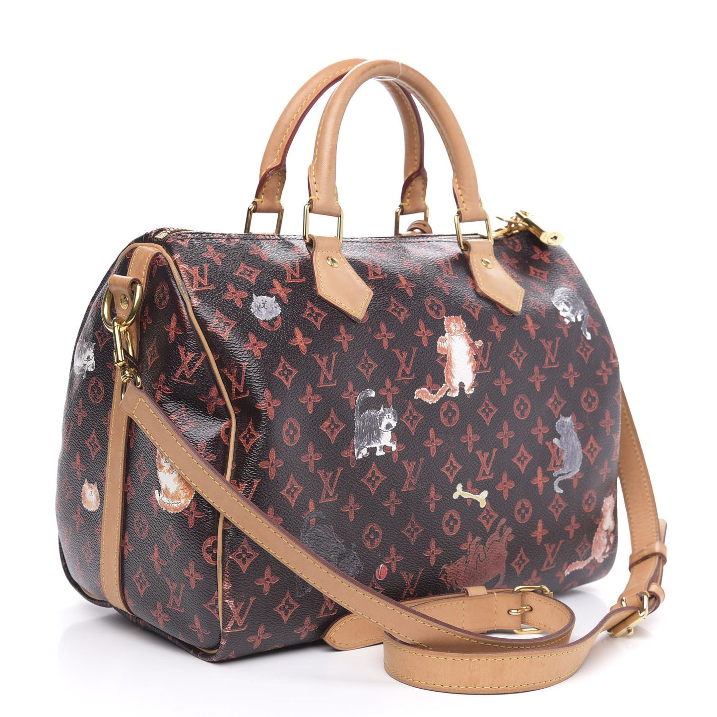 Catogram Speedy Bandouliere 30 Marron