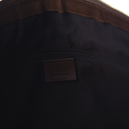 Gucci Monogram Medium Sukey Hobo Brown 9 of 11