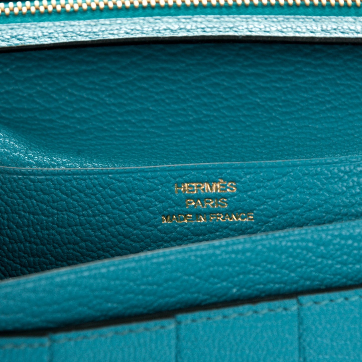 Chevre Mysore Bearn Wallet Turquoise