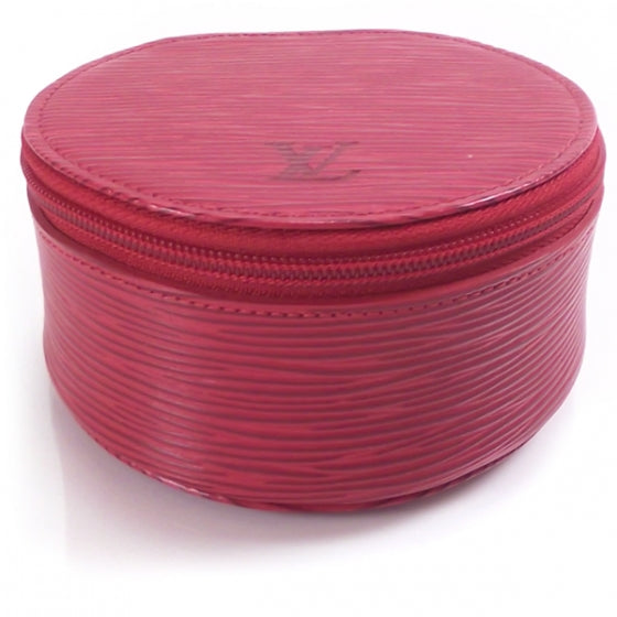 Louis Vuitton Epi Ecrin Bijoux Jewelry Box RED 1 of 7