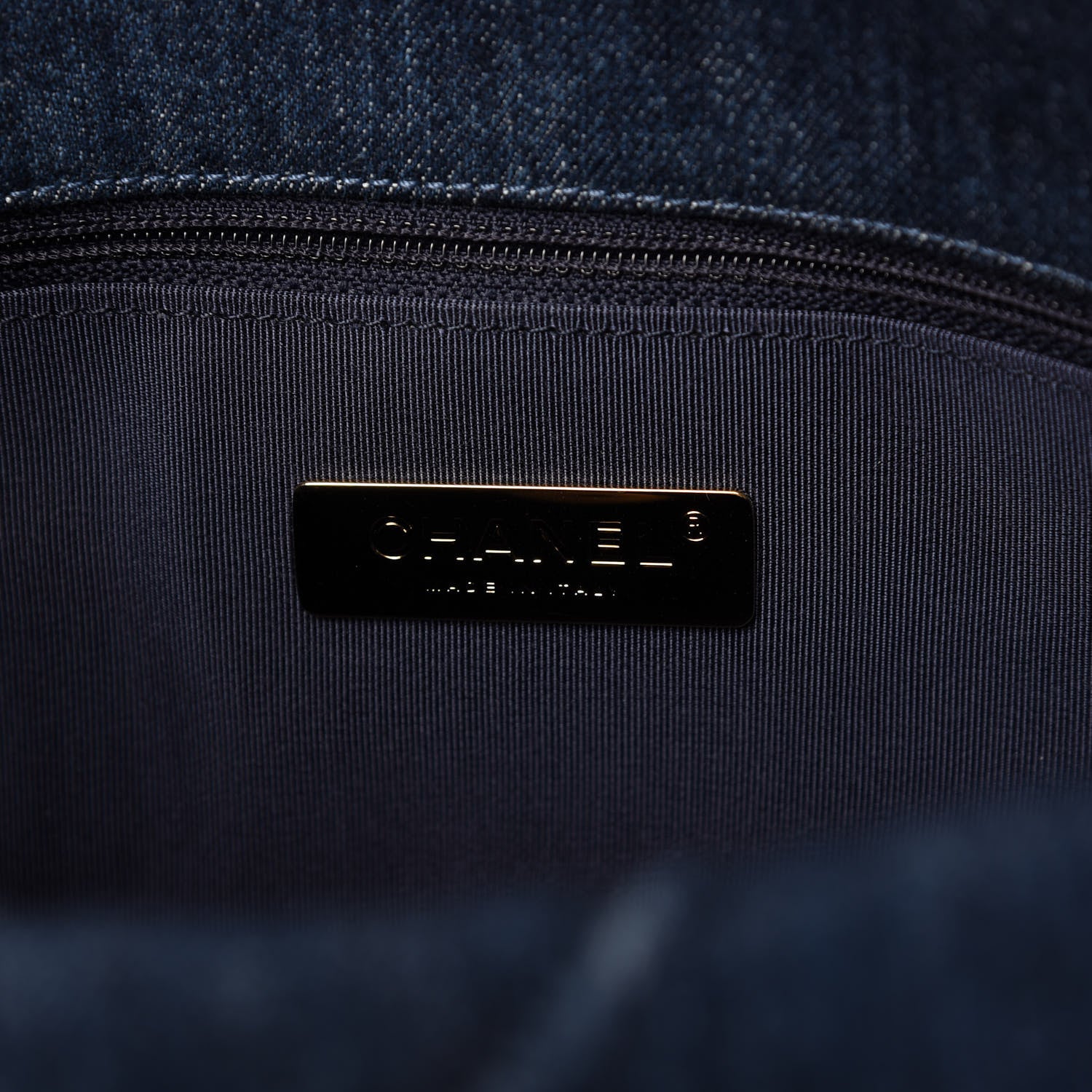 Chanel Denim Quilted Medium Chanel 19 Flap Blue 8 of 10