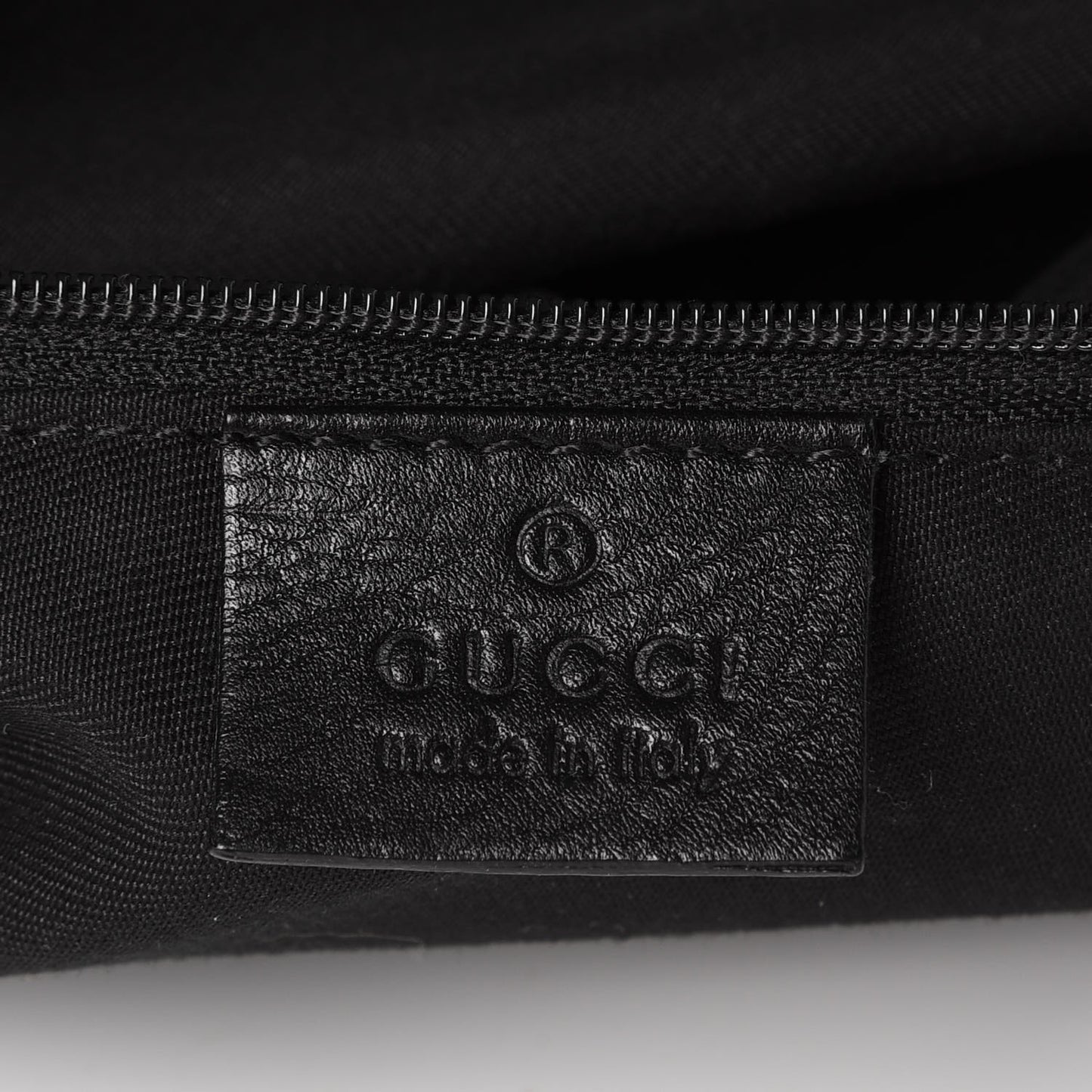 Monogram Large New Ladies Web Hobo Black
