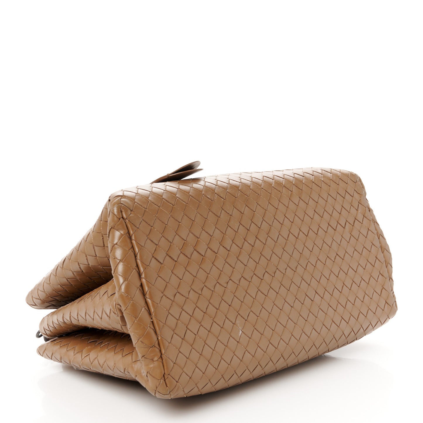 Light Calf Intrecciato Small Roma New Cigar