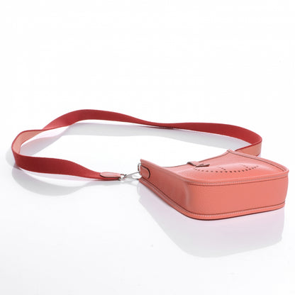 Hermes Taurillon Clemence Evelyne TPM Crevette 4 of 8