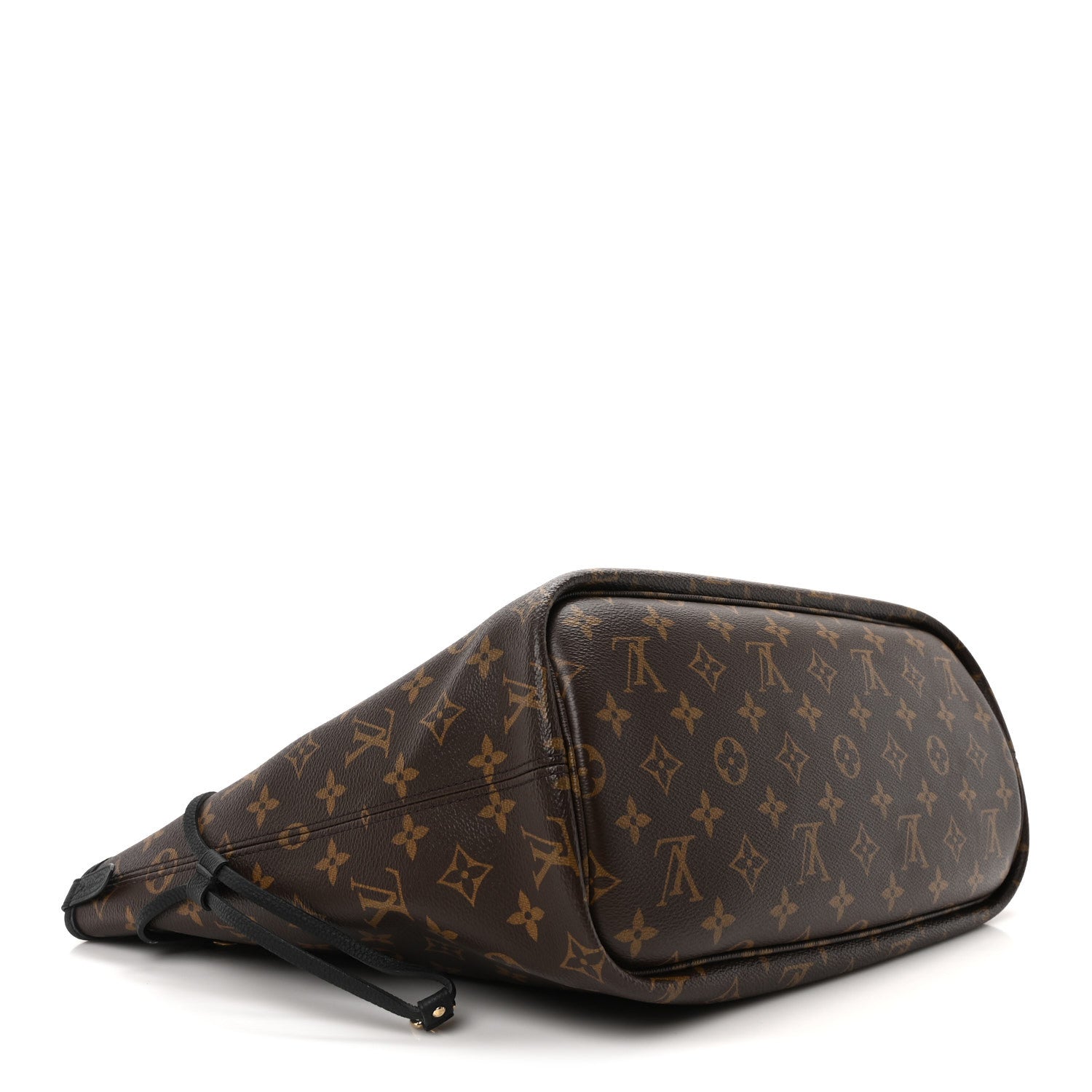 Louis Vuitton Monogram Calfskin Neo Neverfull Inside Out MM Black 5 of 10