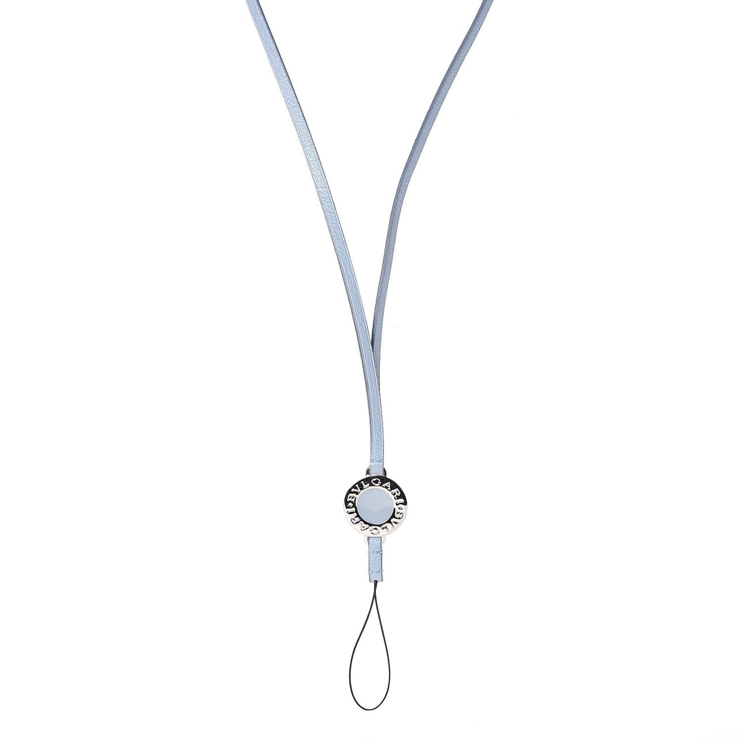 Calfskin Lanyard Blue