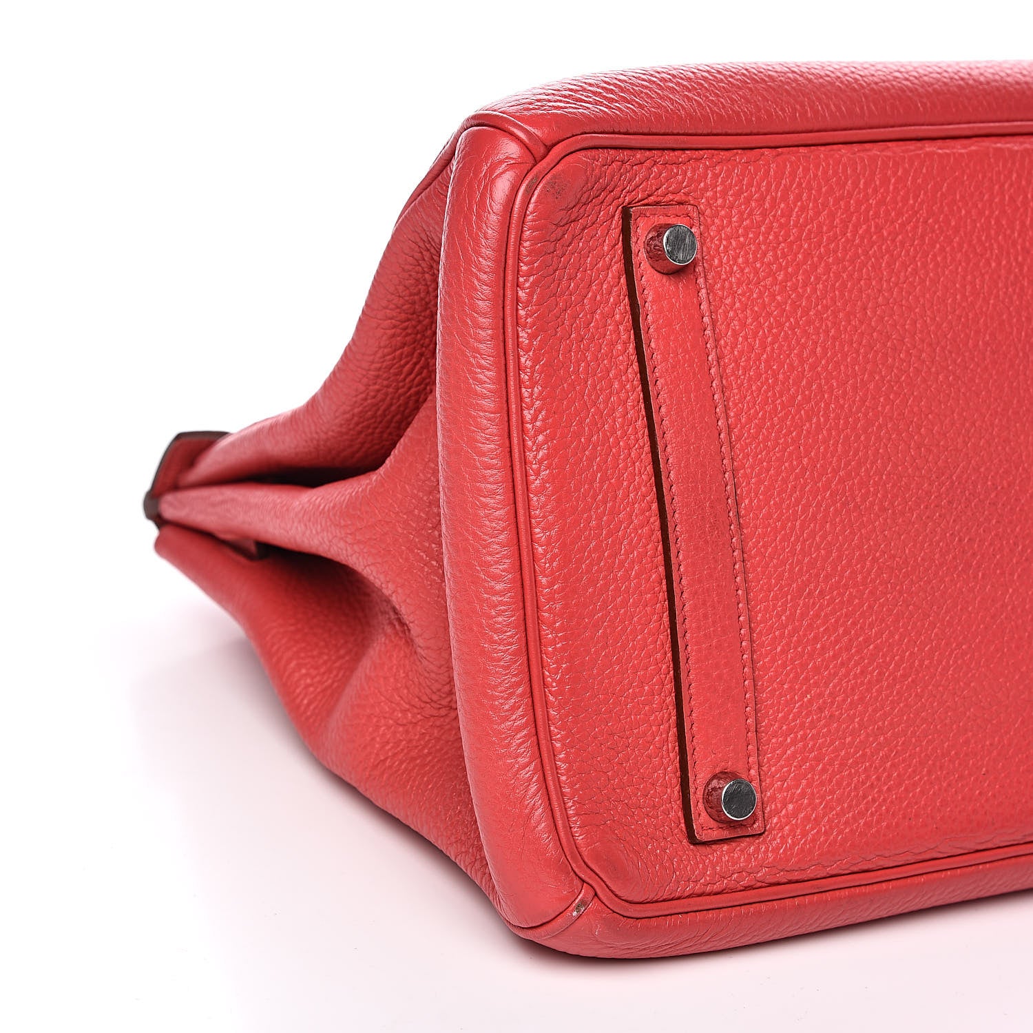 Hermes Taurillon Clemence Birkin 35 Bougainvillea 27 of 35