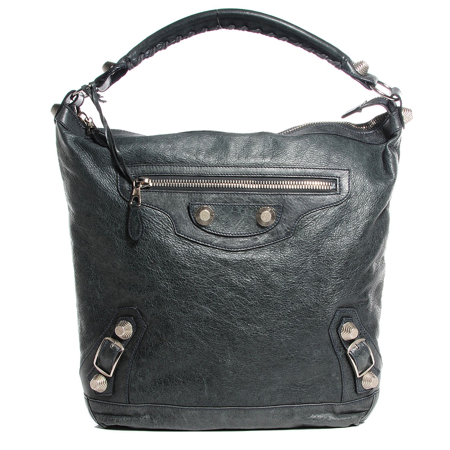 Balenciaga Agneau Giant 21 Silver Hardware Day Hobo Anthracite 1 of 15