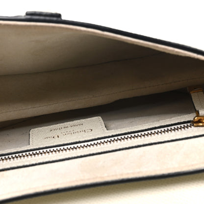 Christian Dior Grained Calfskin Saddle Bag White 5 of 11