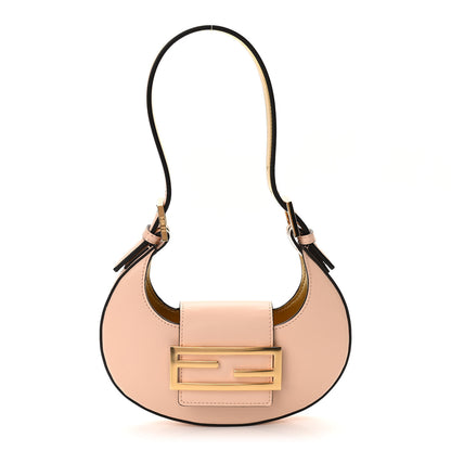 Fendi Vitello King Mini Cookie Hobo Bag Light Rose 1 of 9