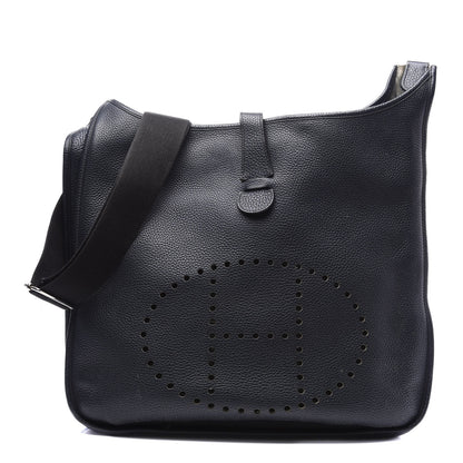 Hermes Togo Evelyne III TGM Black 1 of 13