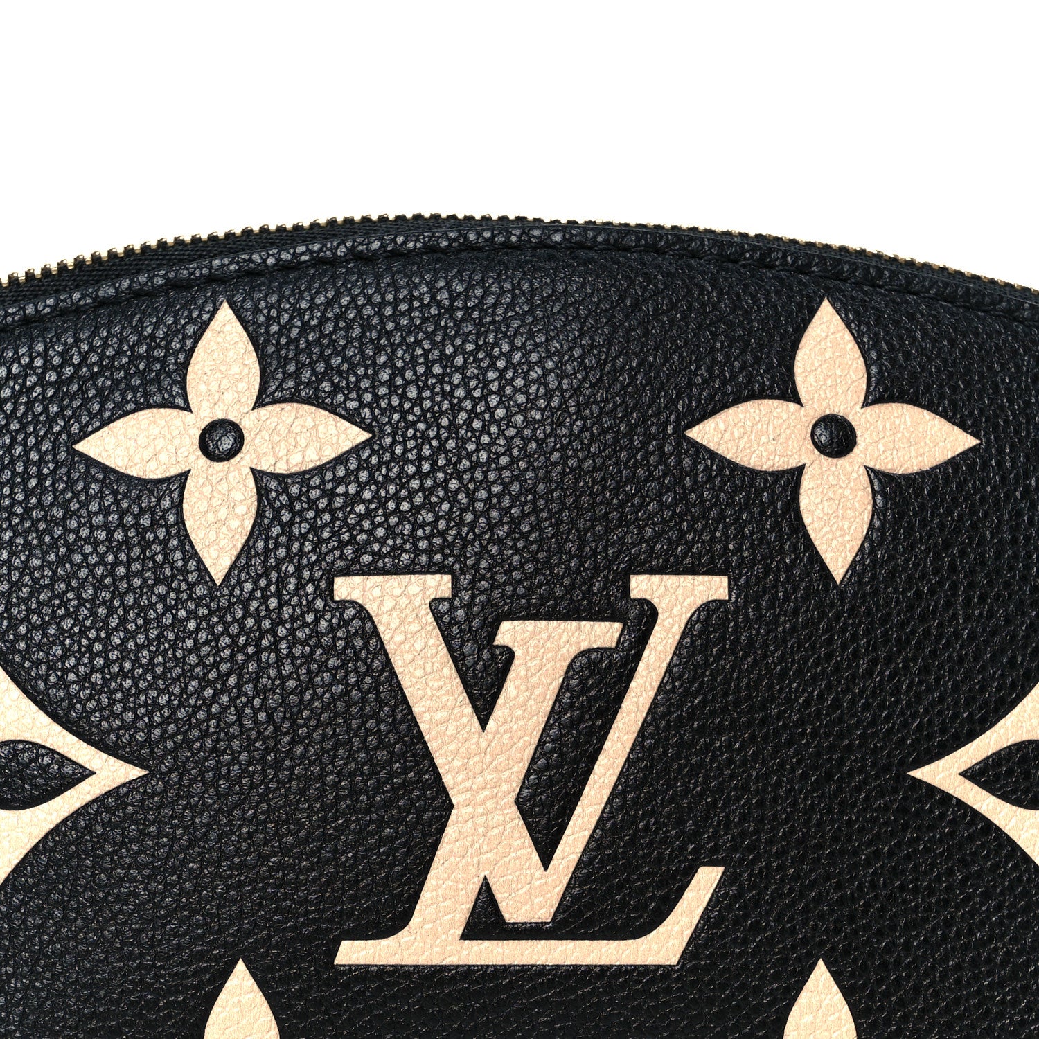 Louis Vuitton Empreinte Monogram Giant Cosmetic Pouch Black Beige 7 of 7