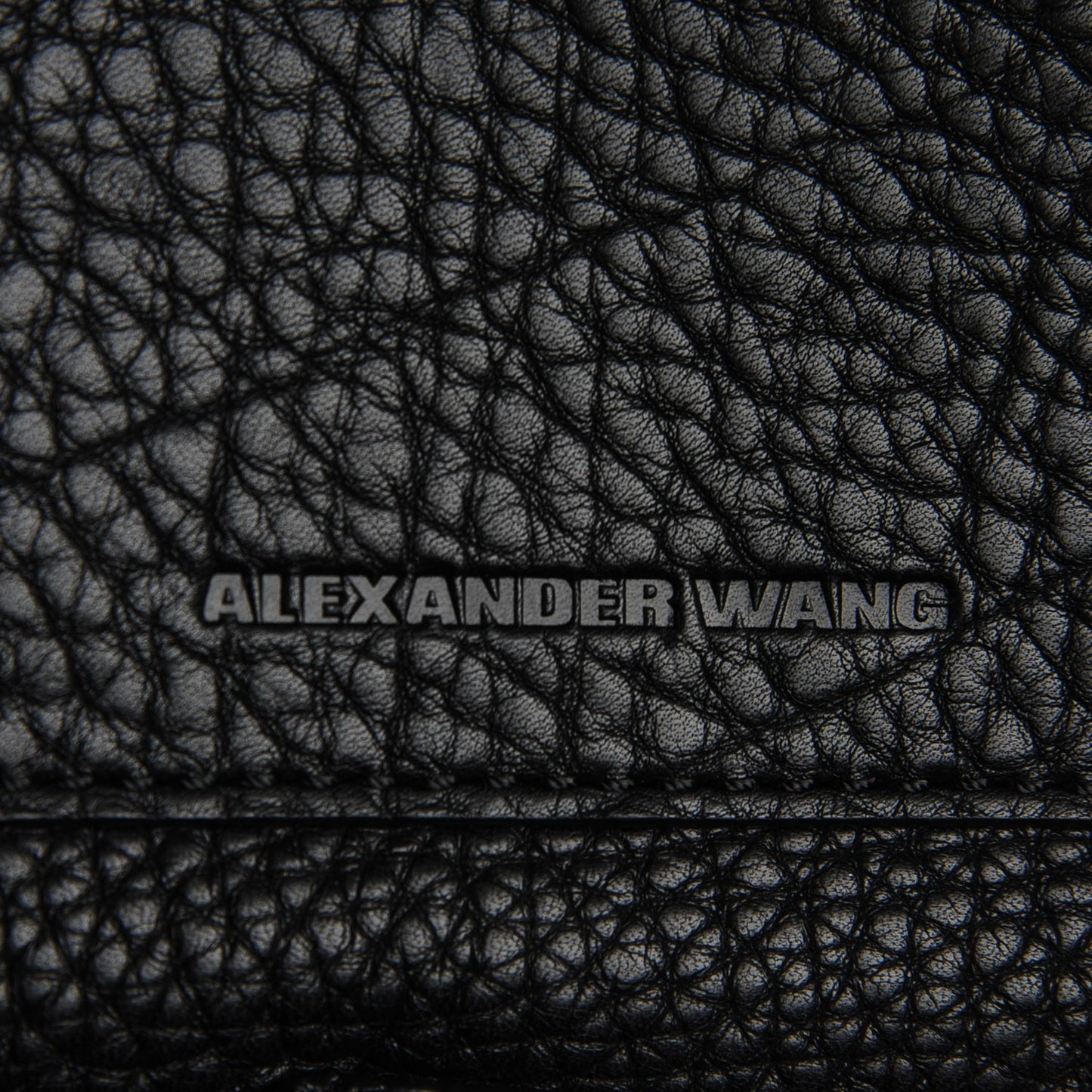 Pebbled Calfskin Studded Prisma Tote Black