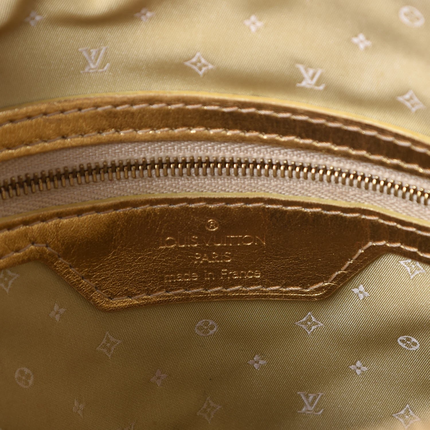 Louis Vuitton Suhali Lockit PM Gold 6 of 9