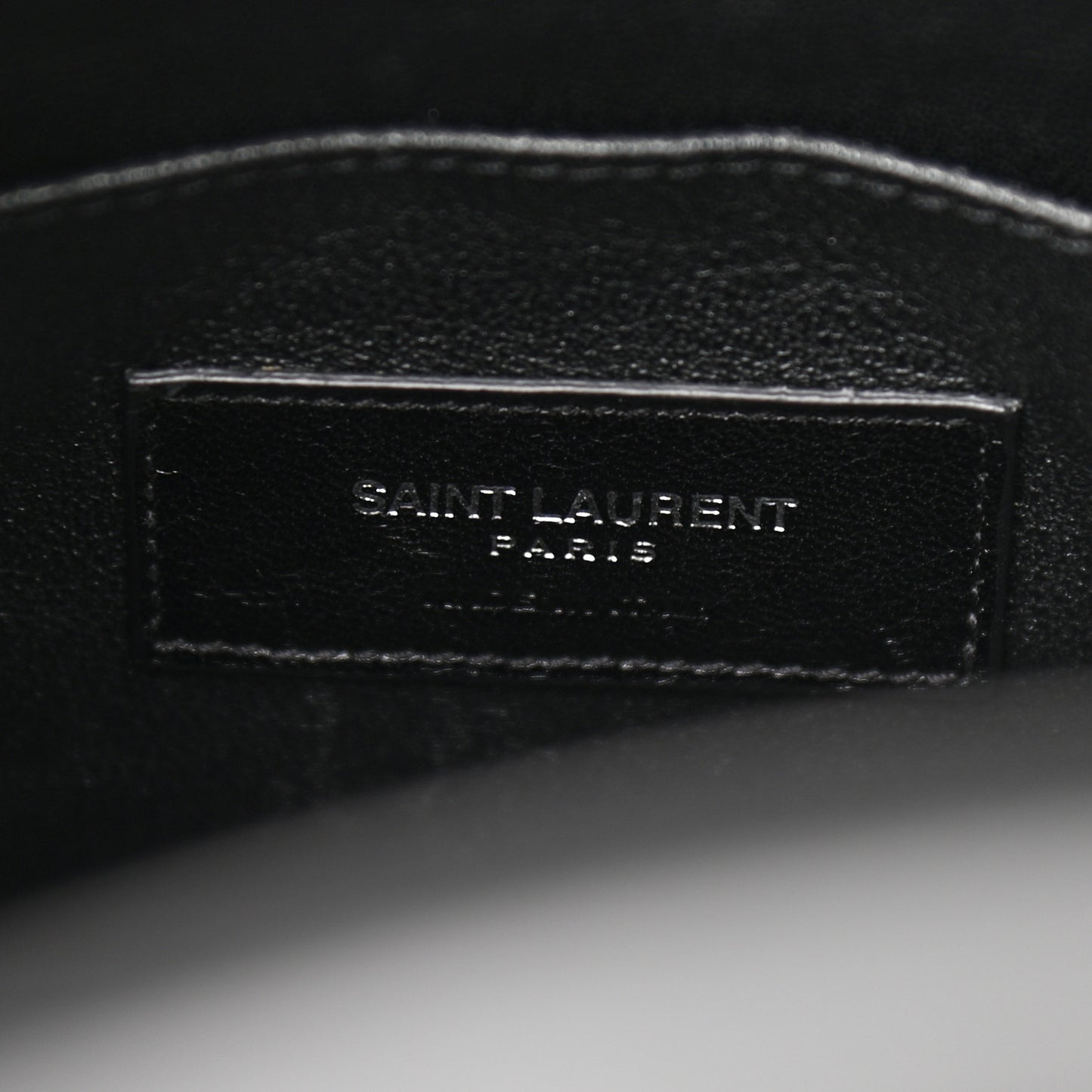 Calfskin Crocodile Embossed Baby Sac De Jour Black
