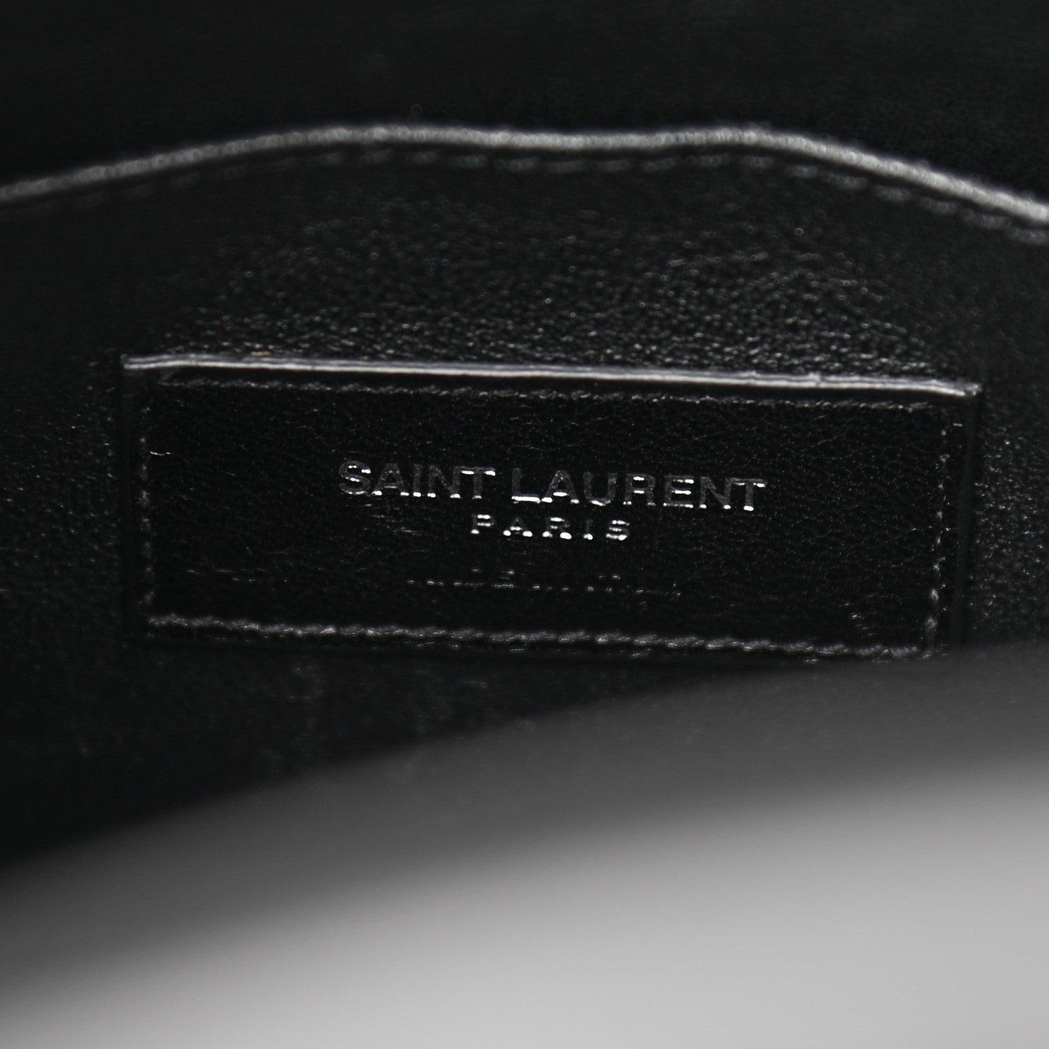 Saint Laurent Calfskin Crocodile Embossed Baby Sac De Jour Black 6 of 10