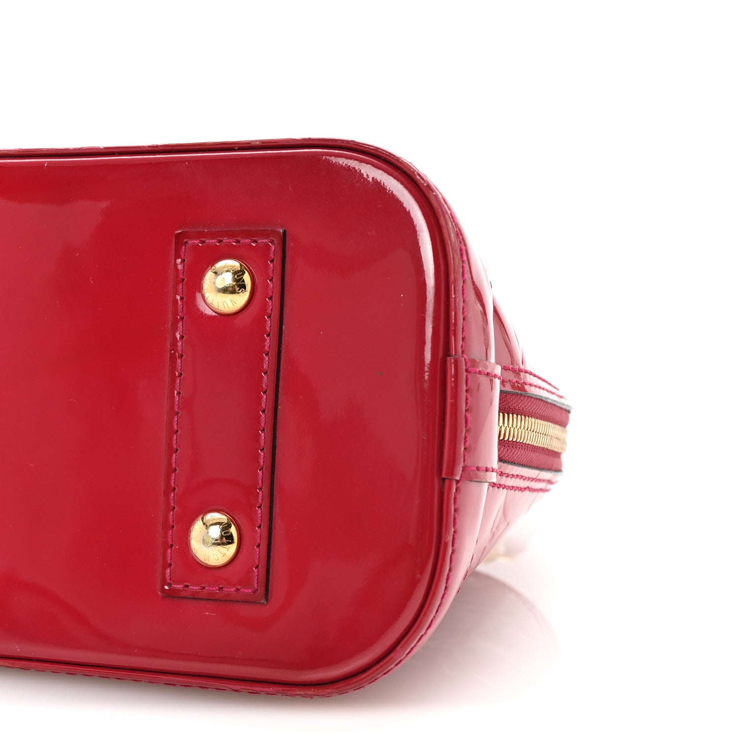 Louis Vuitton Vernis Alma BB Rose Indien 9 of 9