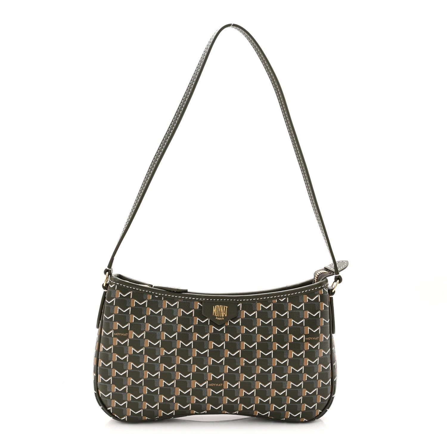 Moynat Canvas M Pochette PM Kaki 1 of 10