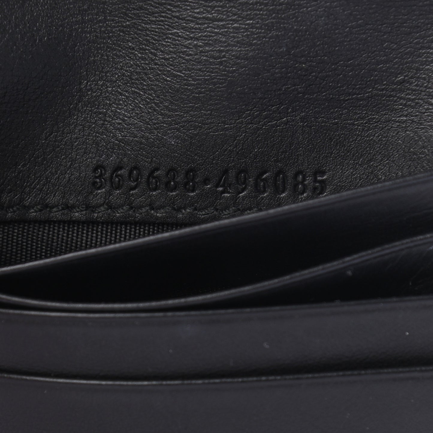 Calfskin Swarovski Crystal Mini GG Sparkling French Flap Wallet Black