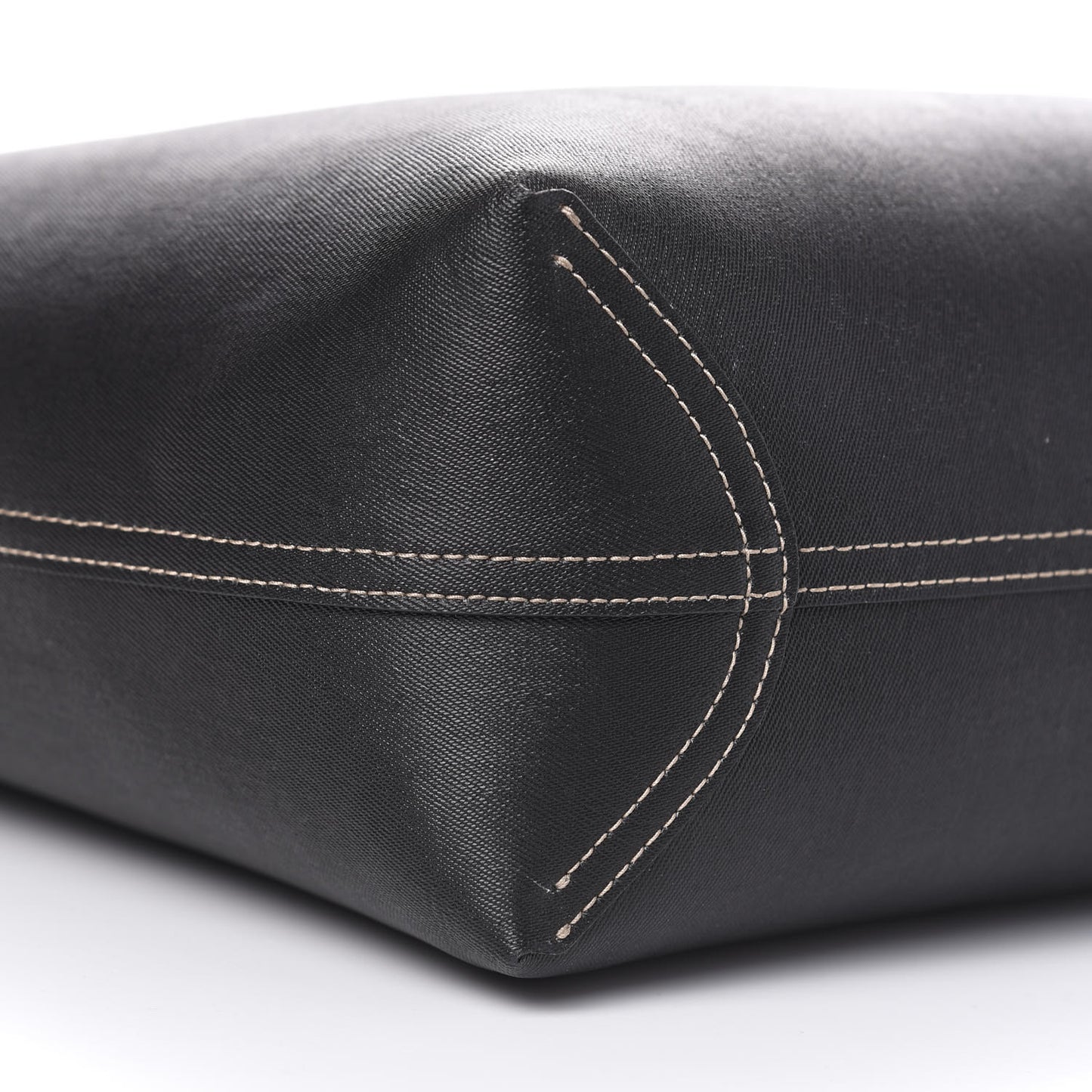 GG Supreme Monogram Small Reversible Tote Beige Black