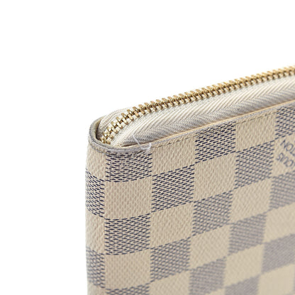 Louis Vuitton Damier Azur Zippy Organizer Wallet 10 of 13
