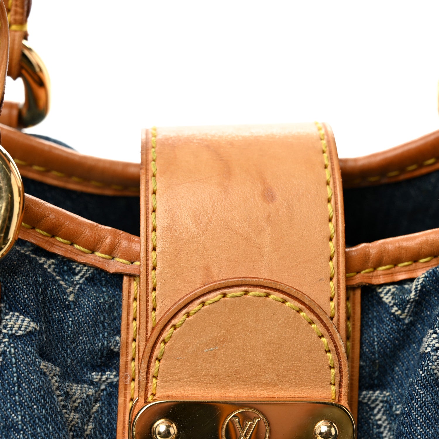 Louis Vuitton Monogram Denim Pleaty Blue 13 of 13