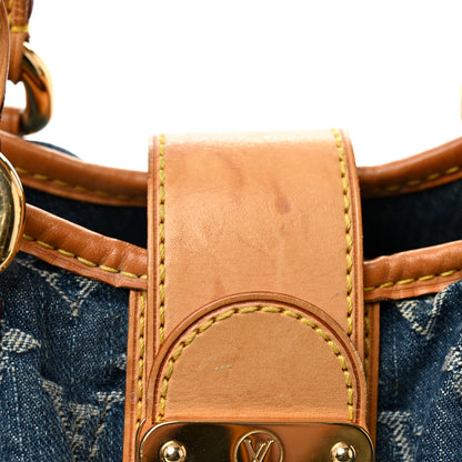 Louis Vuitton Monogram Denim Pleaty Blue 13 of 13
