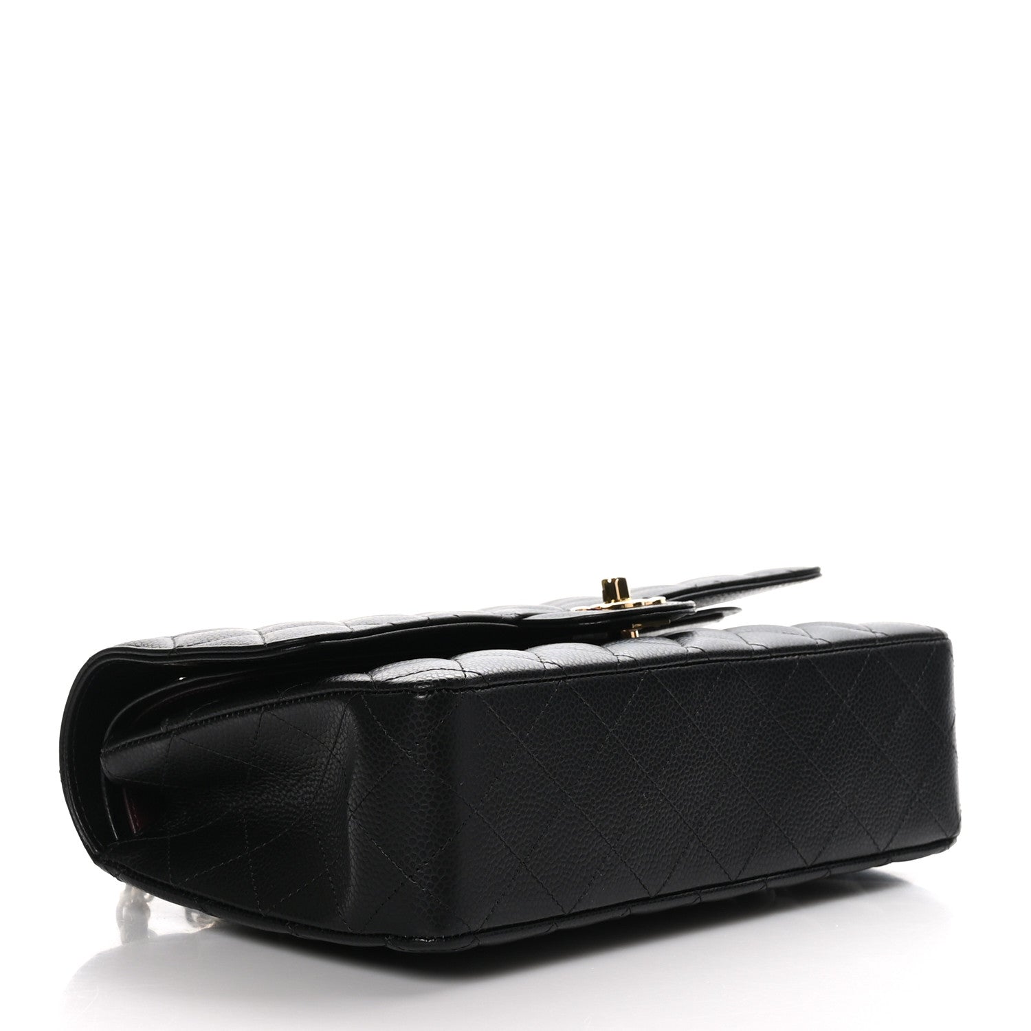 Chanel Caviar Quilted Medium Double Flap Black 4 of 10
