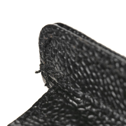 Chanel Caviar Flap Shoulder Bag Black 10 of 10