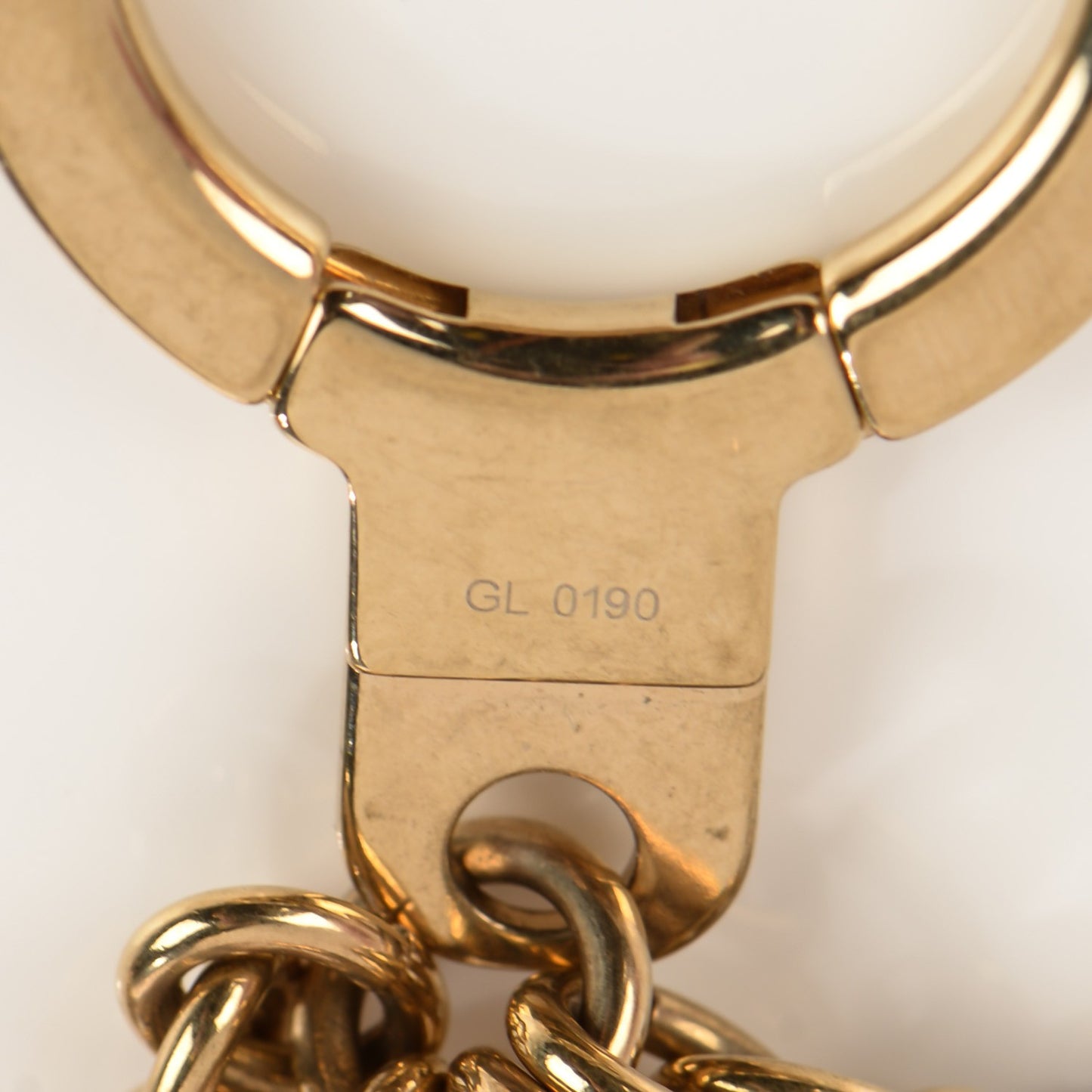 Cabochon Key Ring Rouge Fauviste