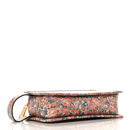 Gucci X LIBERTY OF LONDON Calfskin Infinity Abbey Zip Around Beauty Case Perfect Pink Ivory 4 of 10