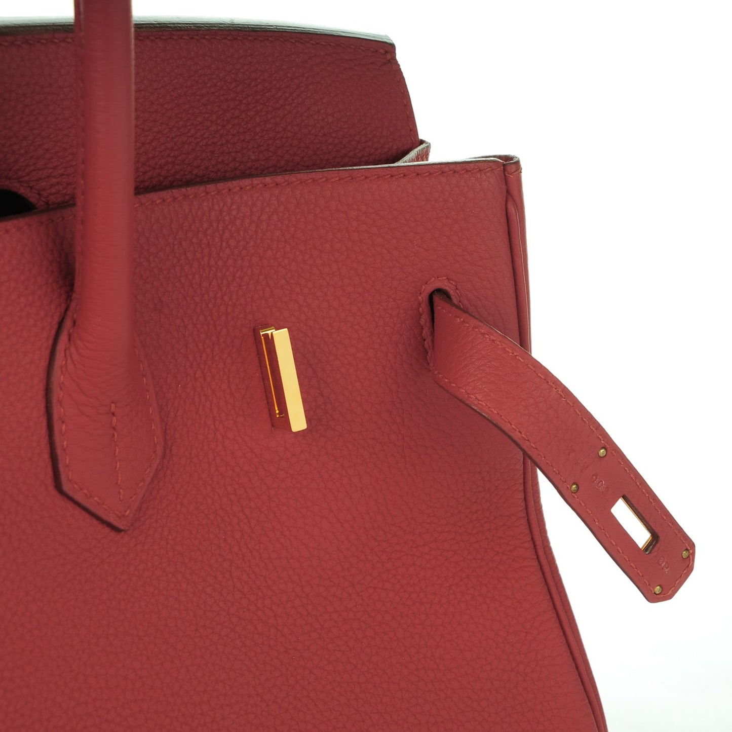 Togo Birkin 35 Vermillion